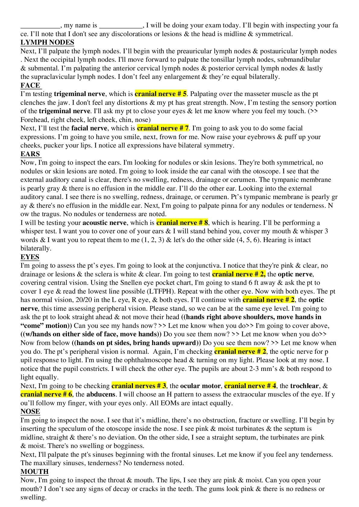 Preview image for FNP NR 500 IMMERSION EXAM